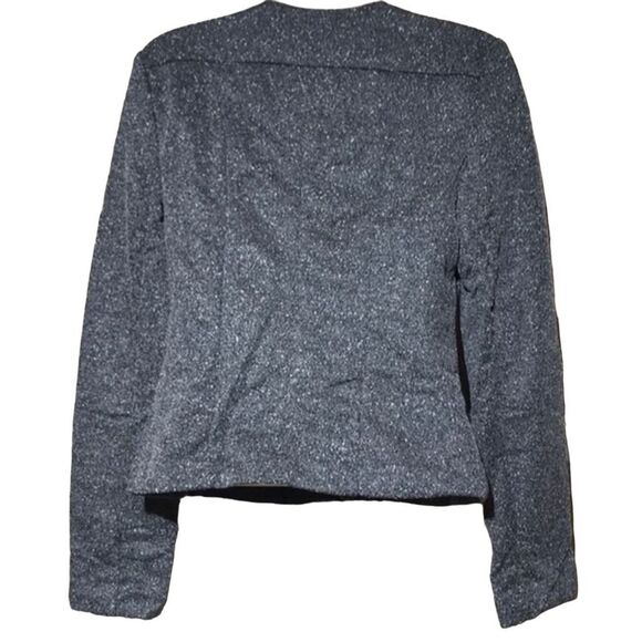 Catherine Malandrino Marled Motorcycle Jacket - Picture 3 of 4